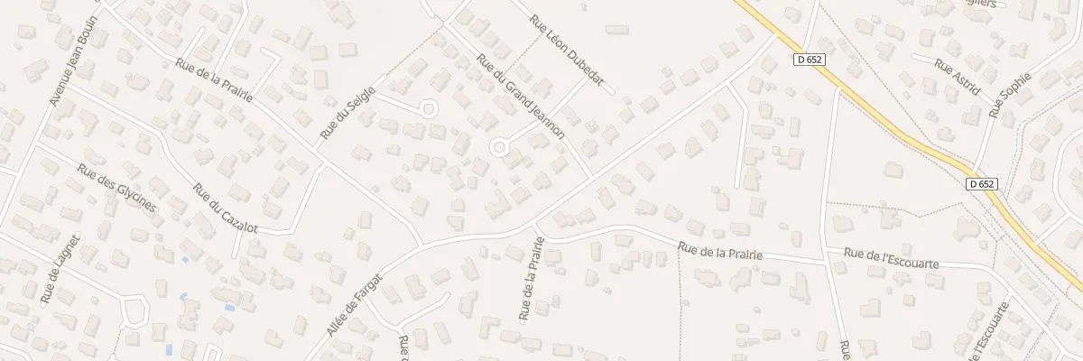 Plan du 258 Rue de l’Amiral Hébrard à Biscarrosse