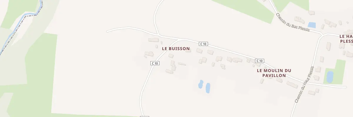 Plan du 61 Le Buisson à La Roche-Blanche