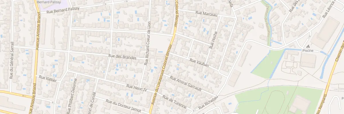 Plan du 2 Rue Vauban à La Rochelle