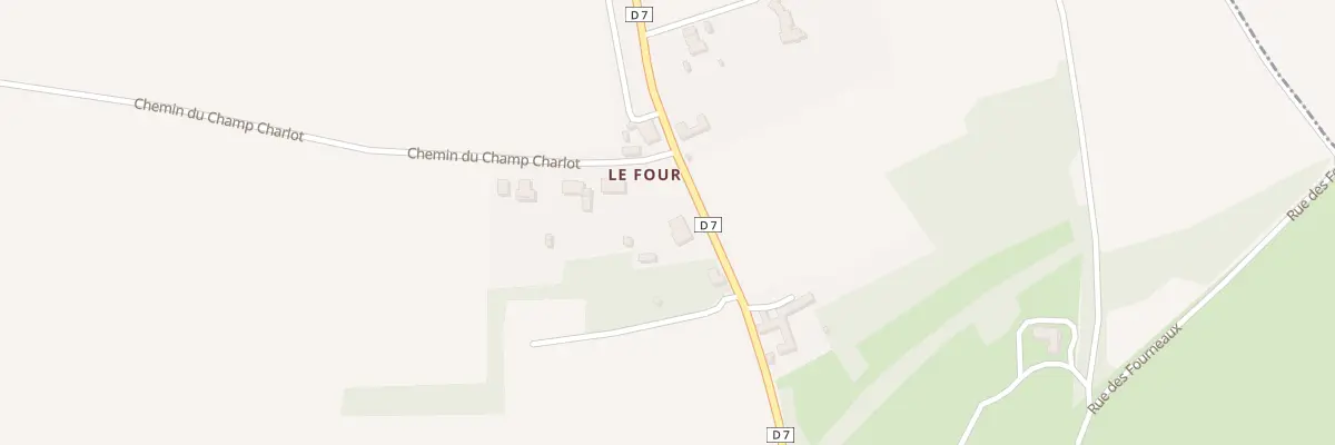 Plan du 2 Rte des Moutiers sur Lay à Bessay