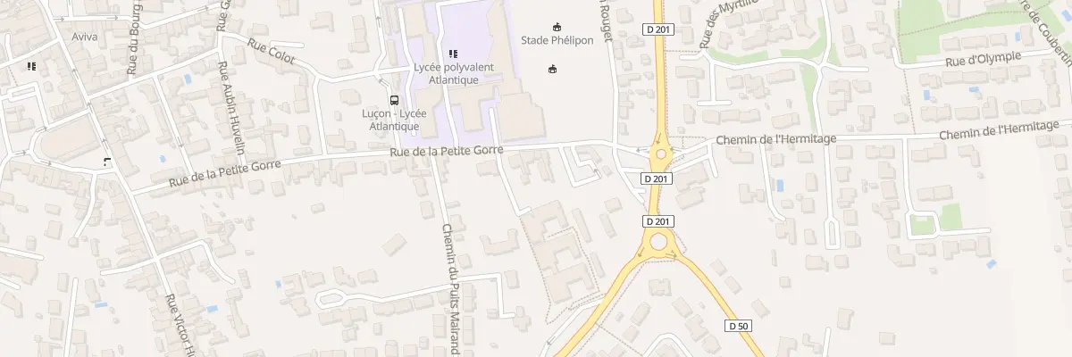 Plan du 48 Rue de la petite gorre à Luçon