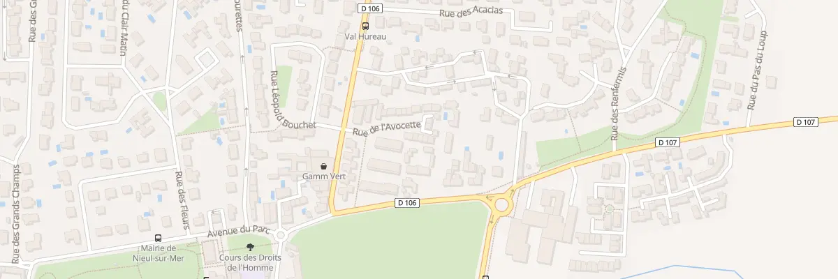 Plan du 8 Rue de l’Avocette à Nieul-sur-Mer