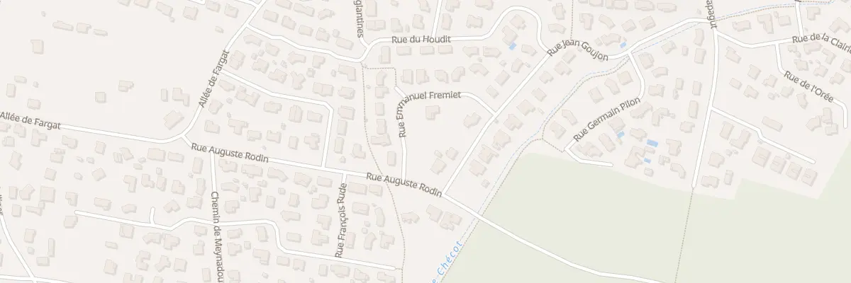 Plan du 50 Rue Emmanuel Fremiet à Biscarrosse