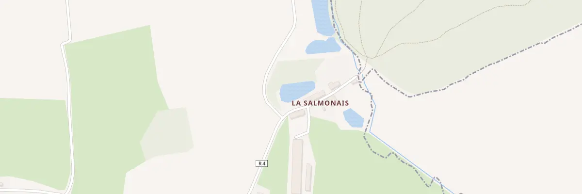 Plan du 5211 La Salmonais à La Chapelle-Glain