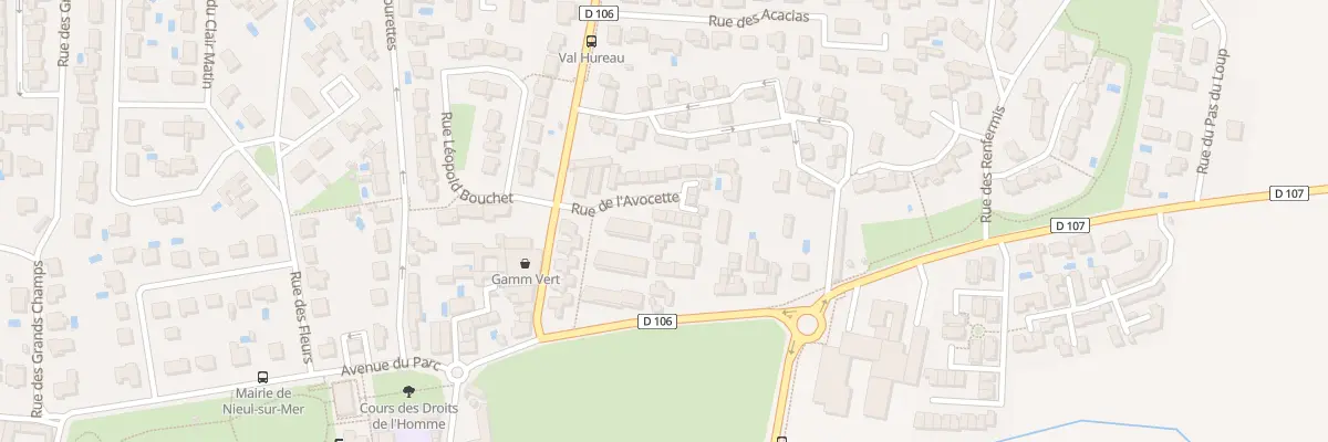 Plan du 6 Rue de l’Avocette à Nieul-sur-Mer