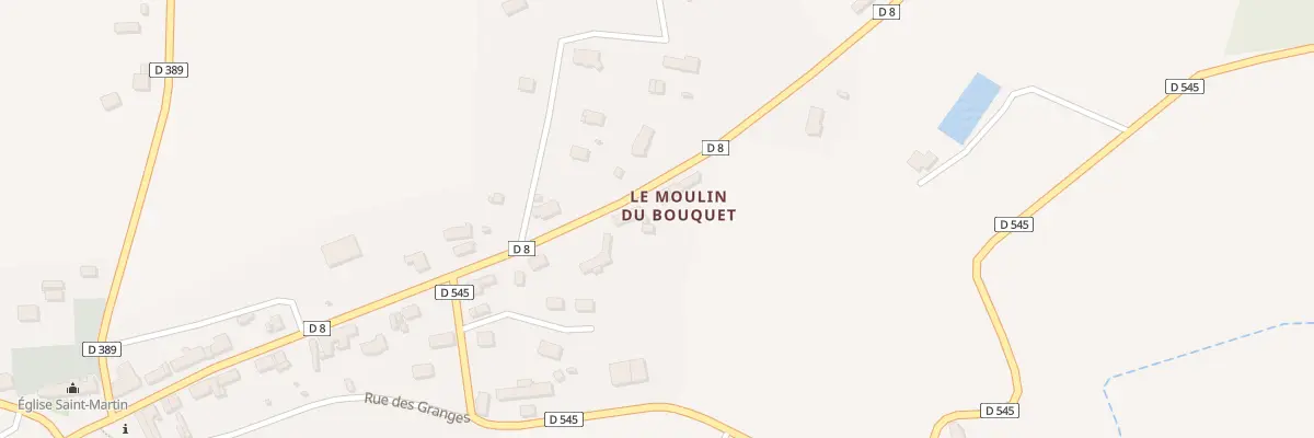 Plan du 28 Rue de la Libération au Dézert