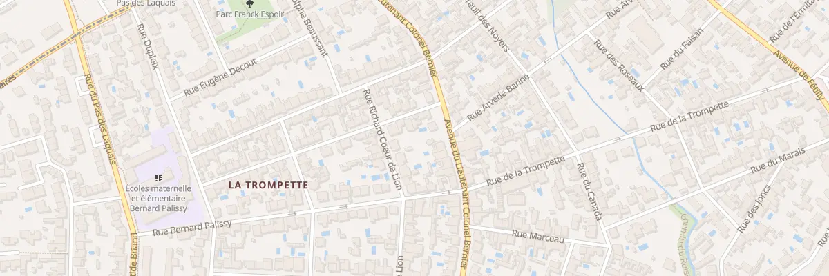 Plan du 5 Rue Denis Papin à La Rochelle