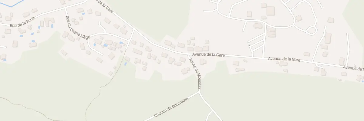 Plan du 317 Danglas à Mézos