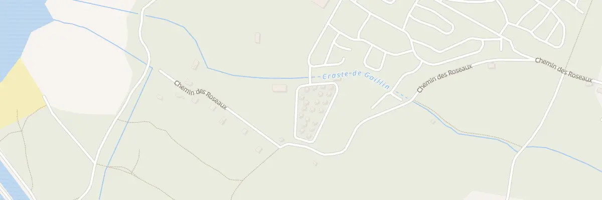 Plan du 830 Che des Roseaux à Biscarrosse
