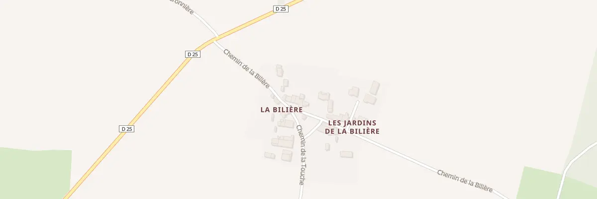 Plan du 5 La Billere à La Roche-Blanche