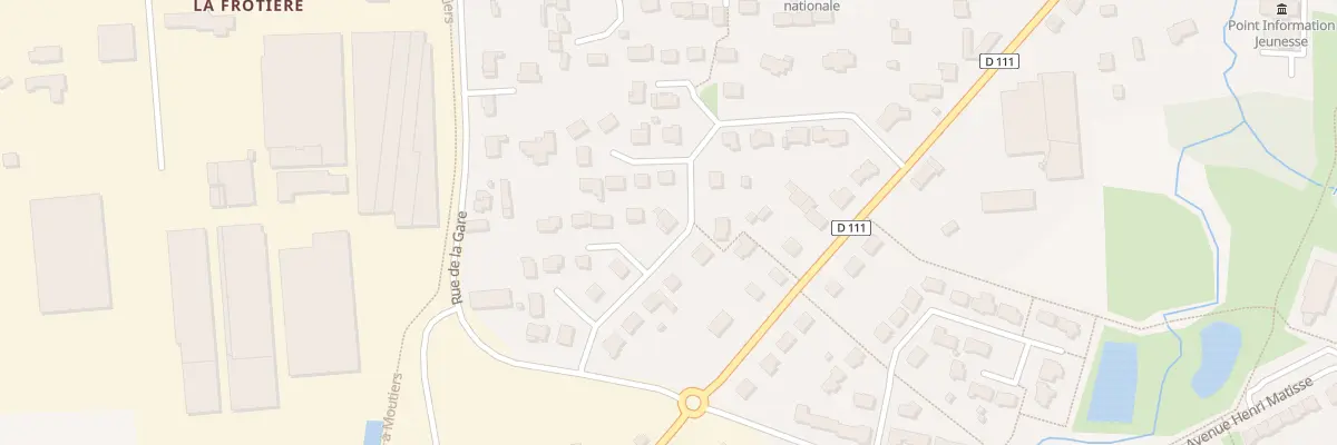 Plan du 40 Rue du Coteau de la Blinière à Argentré-du-Plessis
