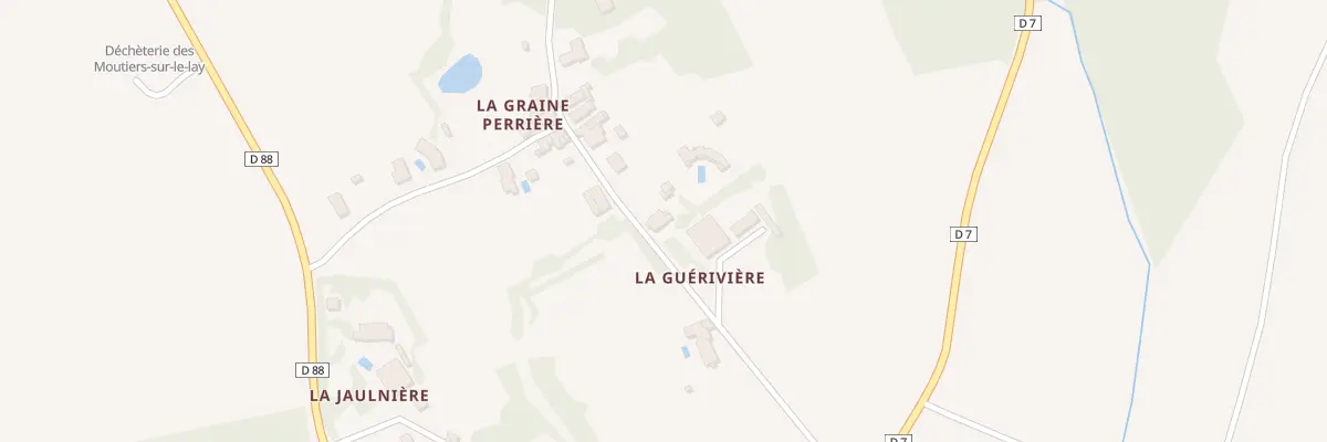Plan du 3 La Gueriviere à Moutiers-sur-le-Lay