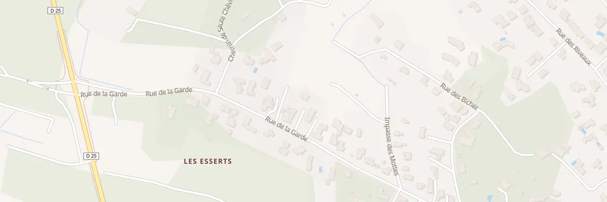 Plan du 78 Rue de la Garde à La Tremblade