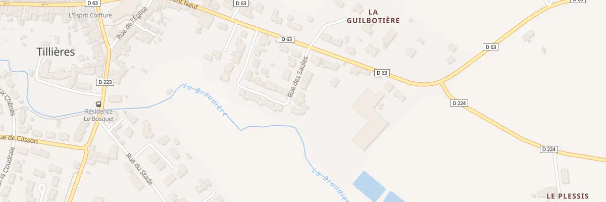 Plan du 26 Rue des Saules (Tilliere) à Sèvremoine