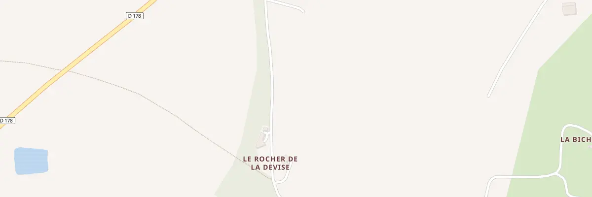 Plan du 5517 Fouteau Saint Georges à Châtillon-en-Vendelais