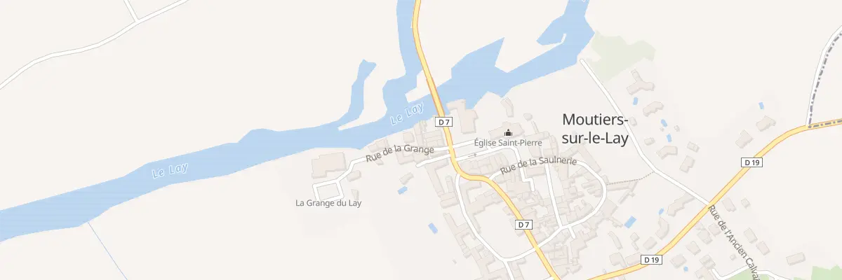 Plan du 5 Rue de la grange à Moutiers-sur-le-Lay
