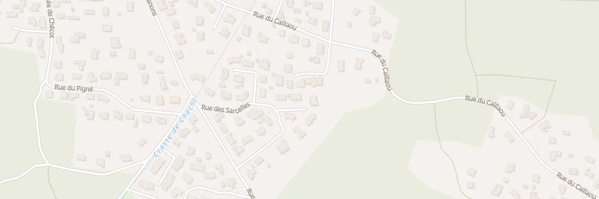 Plan du 41 Imp du Souchet à Biscarrosse