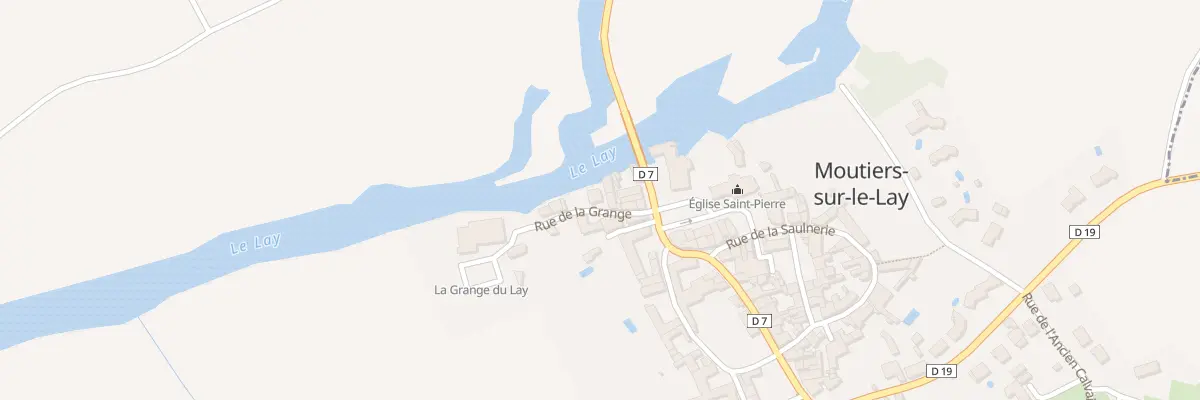 Plan du 3 Rue de la grange à Moutiers-sur-le-Lay