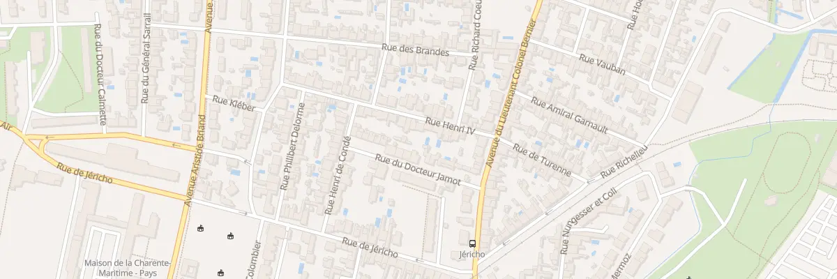 Plan du 9 Rue Henri 4 à La Rochelle