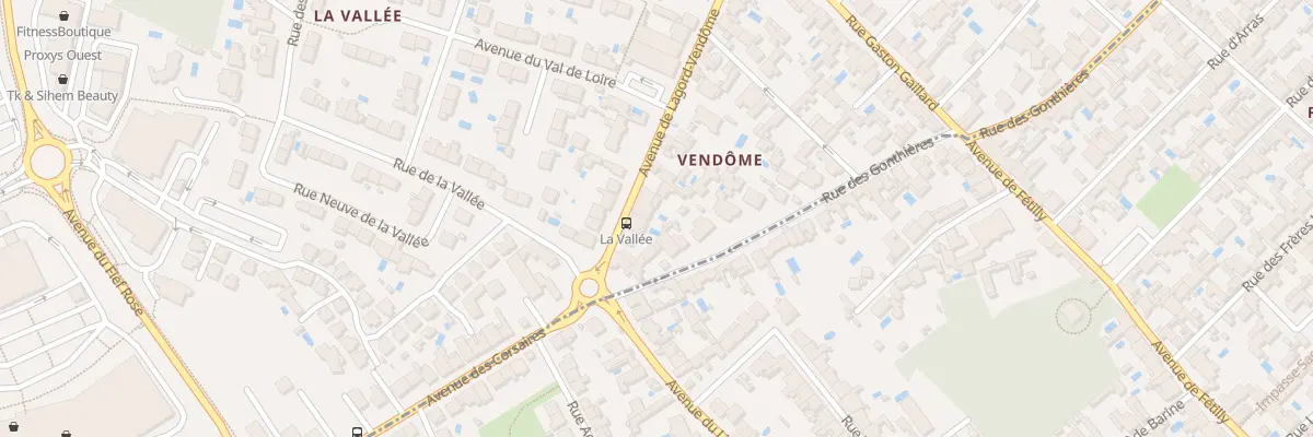 Plan du 8 Av de Lagord-Vendôme à Lagord