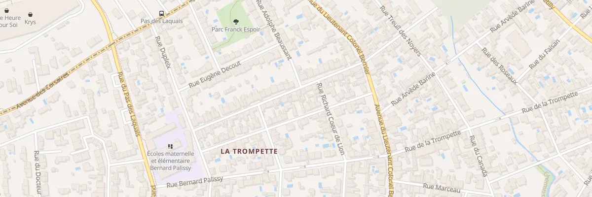 Plan du 21 Rue Ampère à La Rochelle