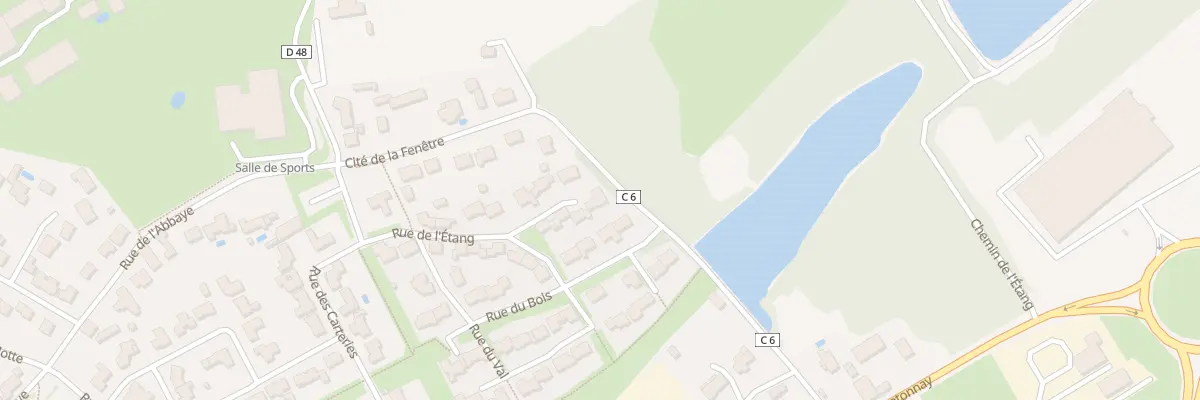 Plan du 8 Imp du Champ à Bournezeau