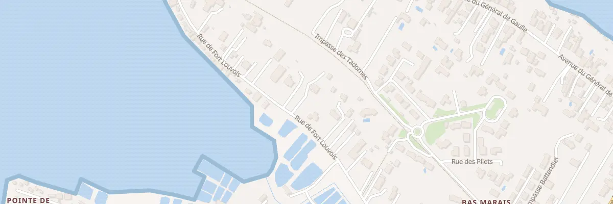 Plan du 49 Rue du Fort Louvois à Bourcefranc-le-Chapus