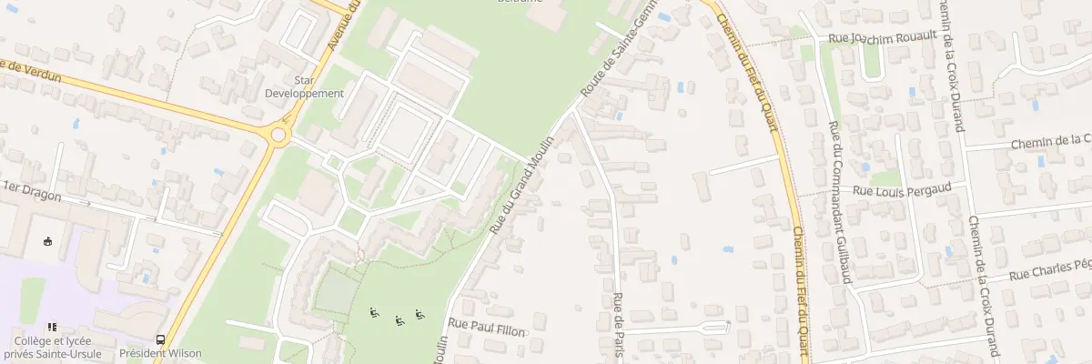 Plan du 78 Rue du grand moulin à Luçon
