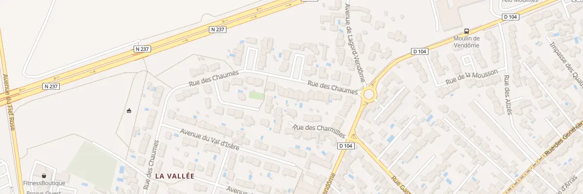 Plan du 32 Rue des Chaumes à Lagord