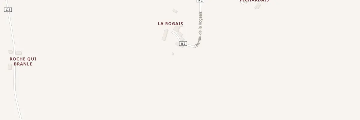 Plan du 5136 La Rogais à Monthault