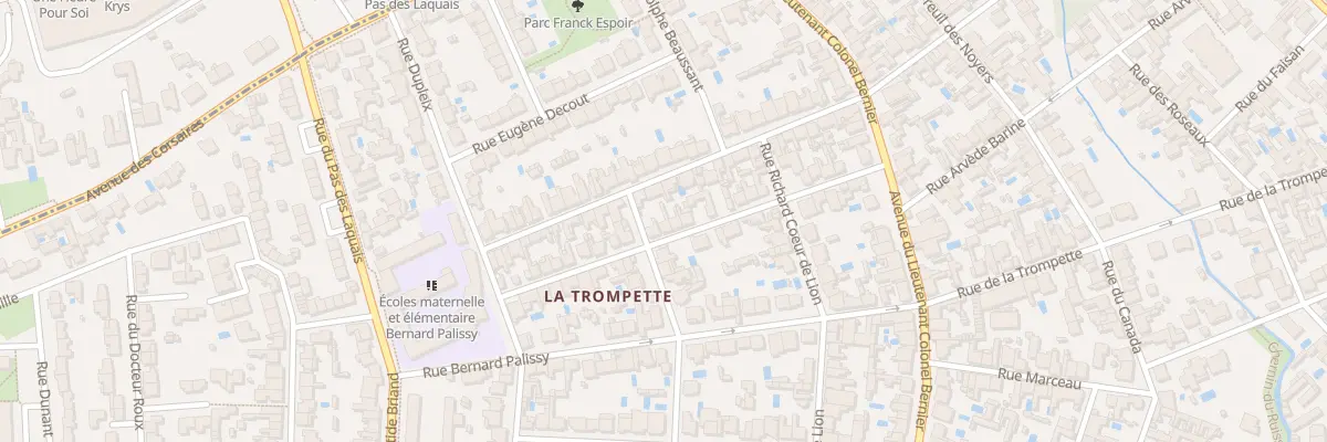 Plan du 34 Rue Denis Papin à La Rochelle