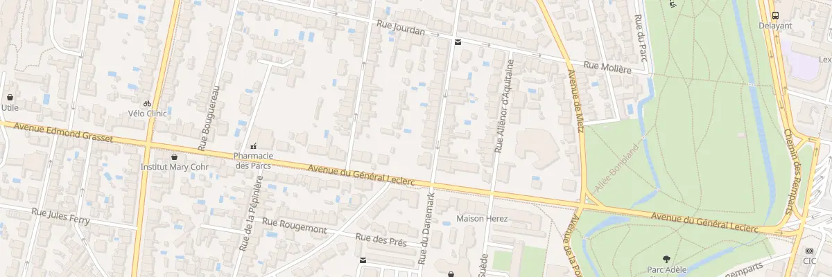 Plan du 3 Rue Claude Masse à La Rochelle
