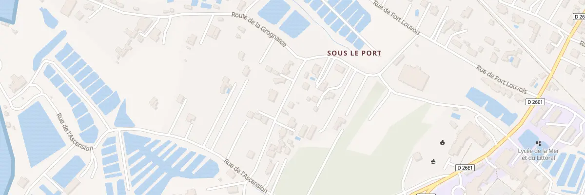 Plan du 24 Rue Patoizeau à Bourcefranc-le-Chapus