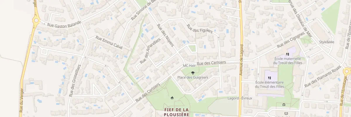 Plan du 14 Rue des Cerisiers à Lagord