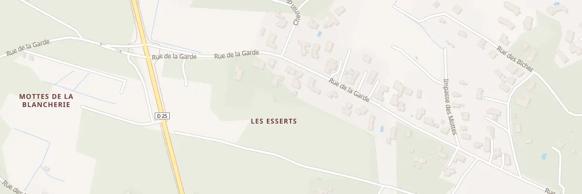 Plan du 101 Rue de la Garde à La Tremblade