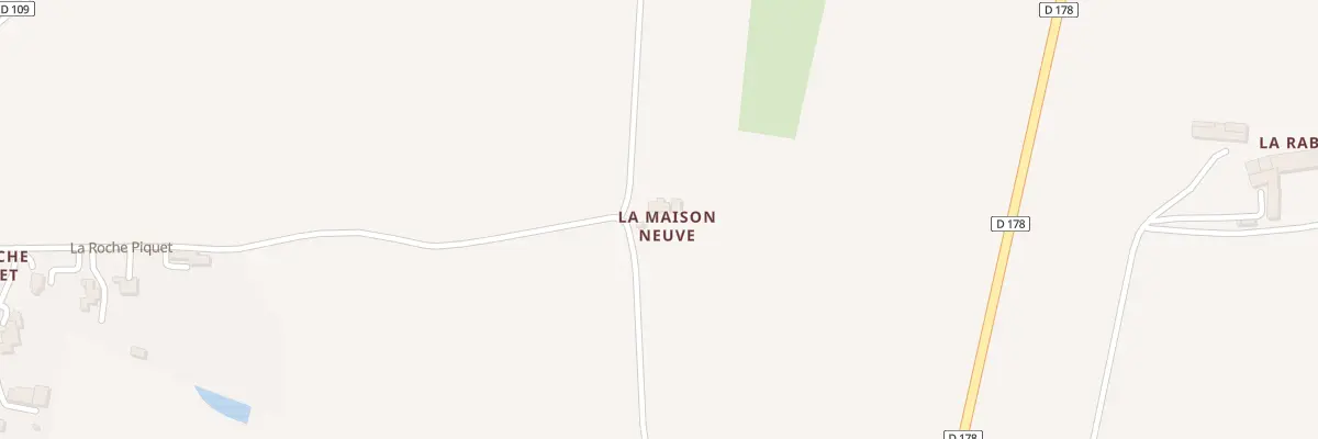 Plan du 5157 La Maison Neuve à Châtillon-en-Vendelais