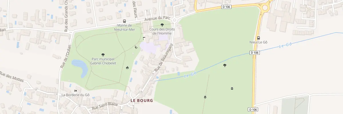 Plan du 50 Rue de Beauregard à Nieul-sur-Mer