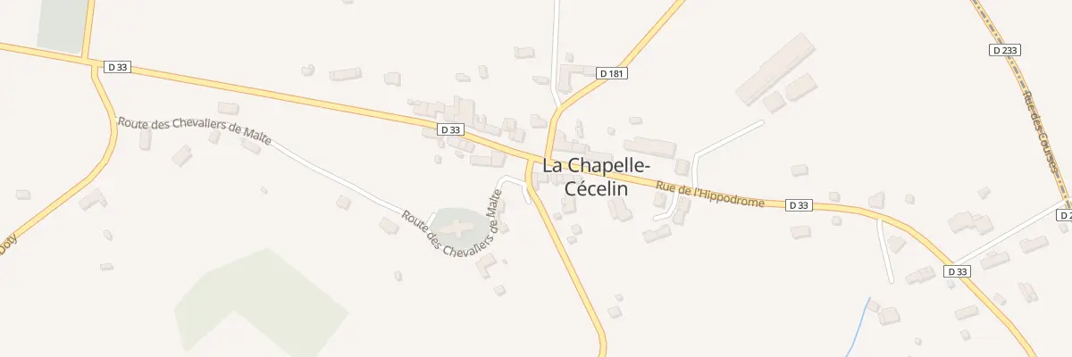 Plan du 24 Rue de l’Hippodrome à La Chapelle-Cécelin