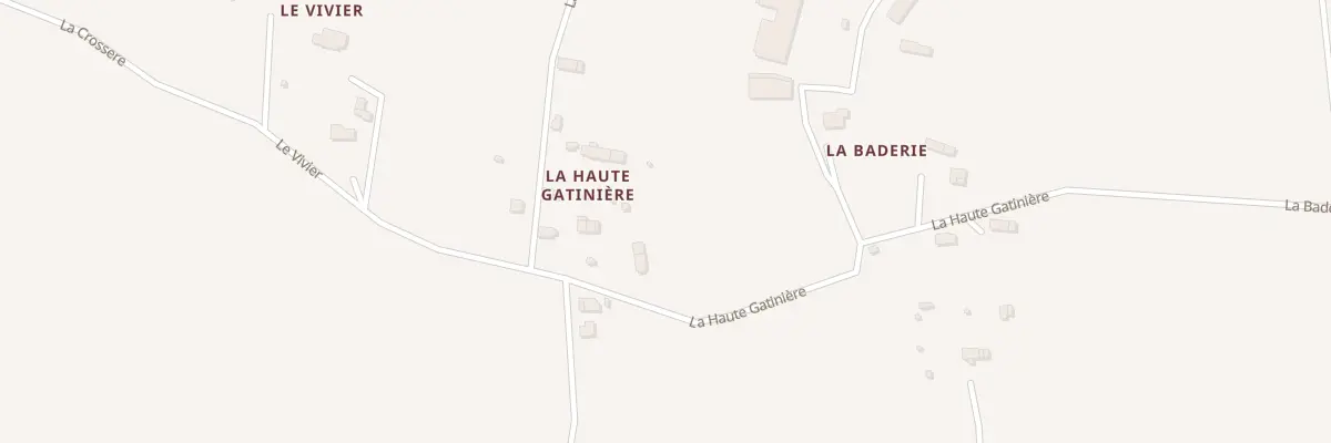 Plan du 5032 La Haute Gatiniere aux Loges-sur-Brécey