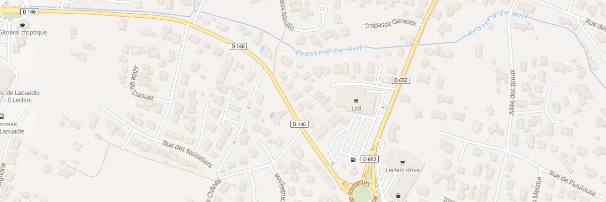 Plan du 170 Av de Laouadie à Biscarrosse