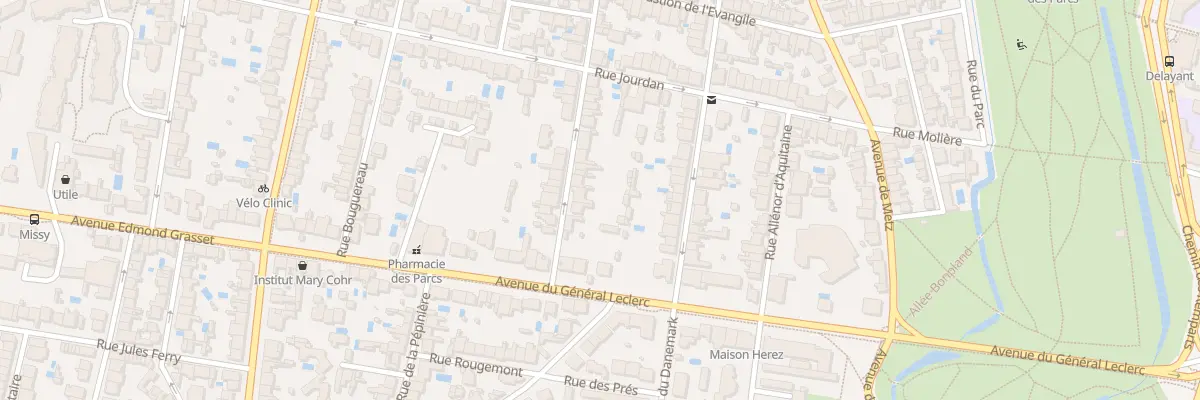 Plan du 8 Rue des Quatre Sergents à La Rochelle