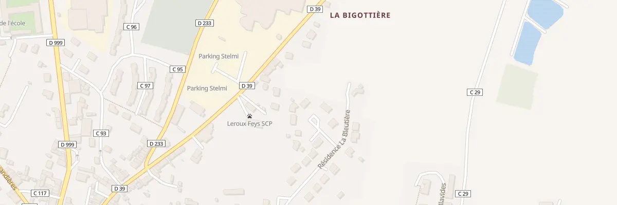 Plan du 14 Res la Bleutière à Brécey