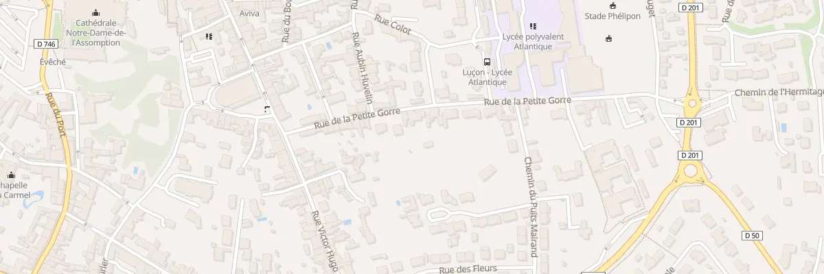 Plan du 24 Rue de la petite gorre à Luçon