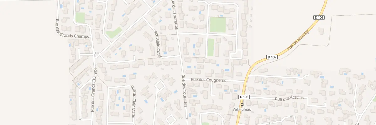 Plan du 4 Rue des Tourettes à Nieul-sur-Mer