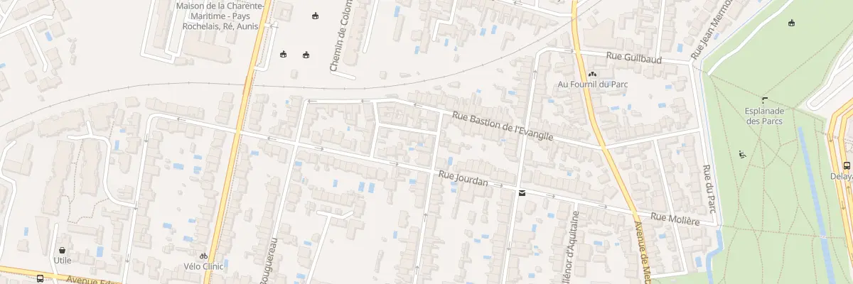 Plan du 27 Rue des Quatre Sergents à La Rochelle
