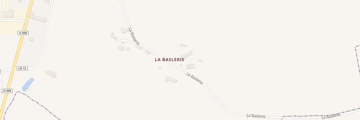 Plan du 5125B La Baslerie à Villebaudon