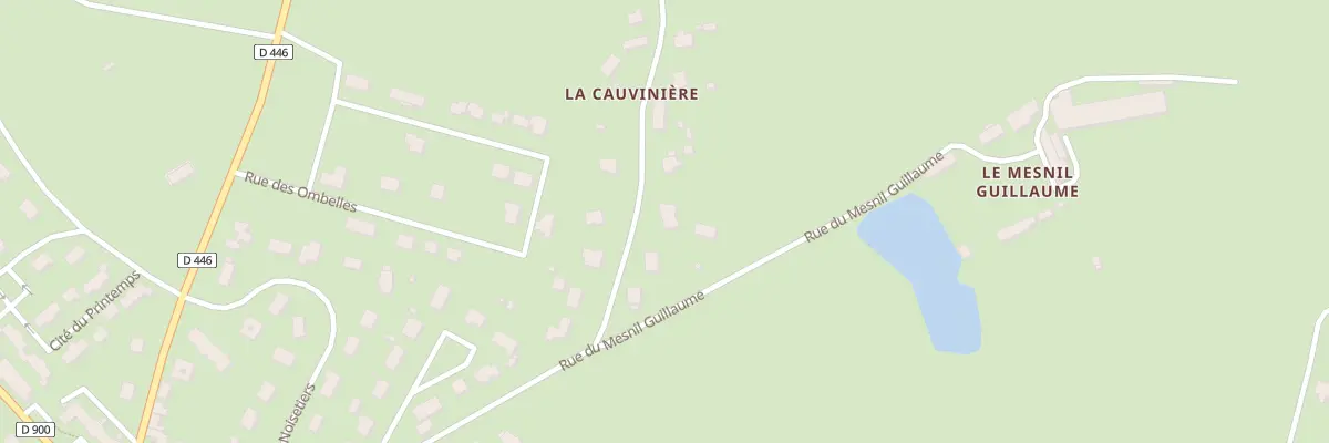 Plan du 6 La Cauviniere à Thèreval