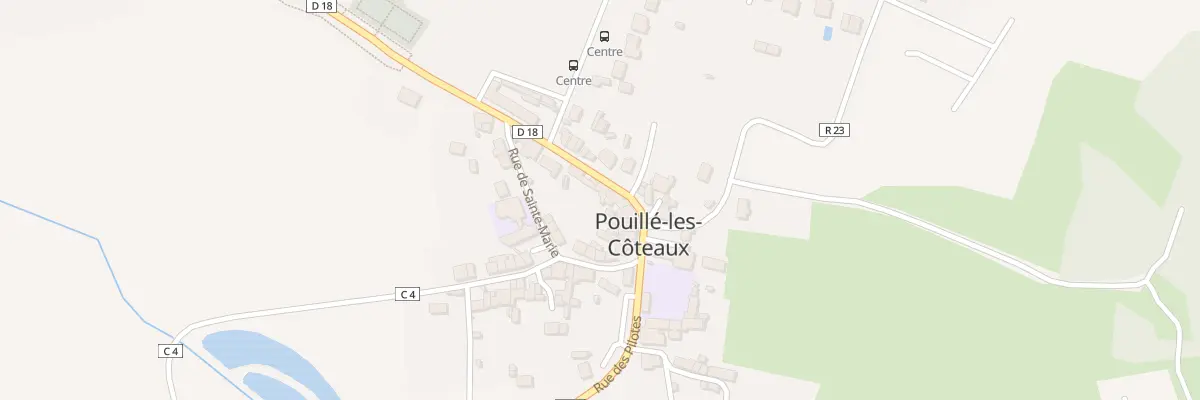 Plan du 67 Rue de la Mairie à Pouillé-les-Côteaux