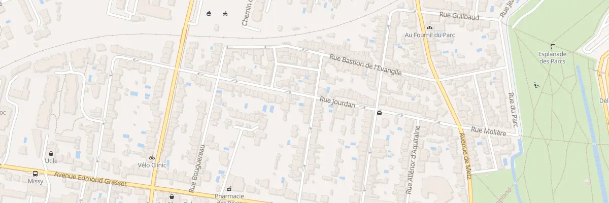 Plan du 23 Rue des Quatre Sergents à La Rochelle