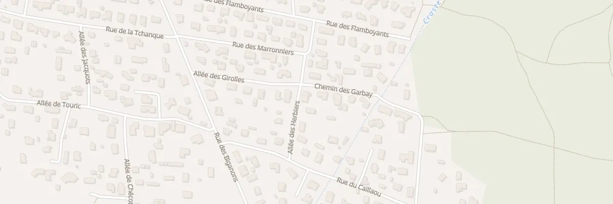 Plan du 17 All des Herbiers à Biscarrosse